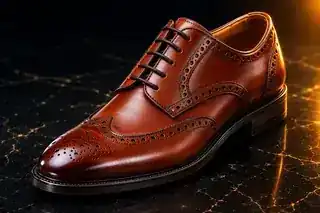 Shoe after restoration