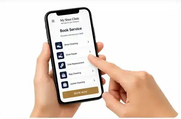 Book My Shoe Clinic shoe care service online