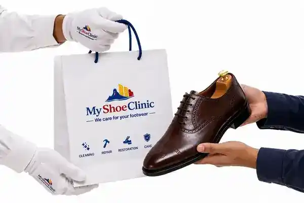 Quality checked footwear ready for doorstep delivery
